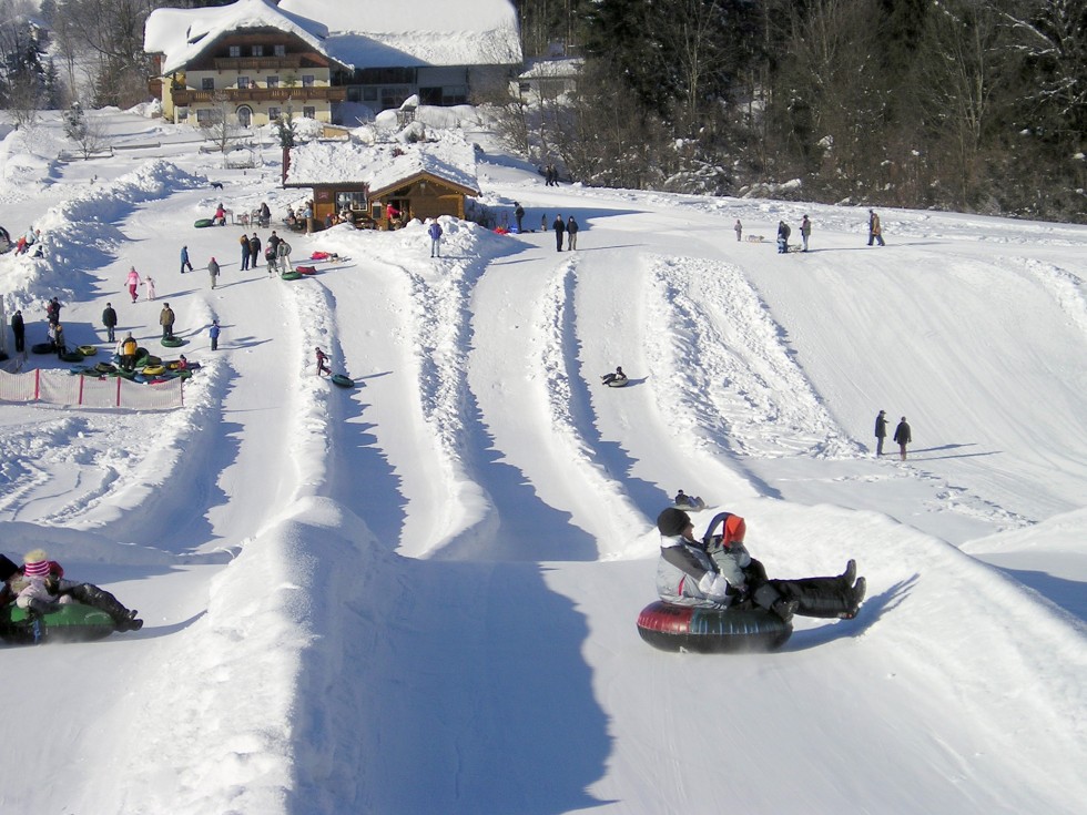 snowtubing langlaufdorf faistenau